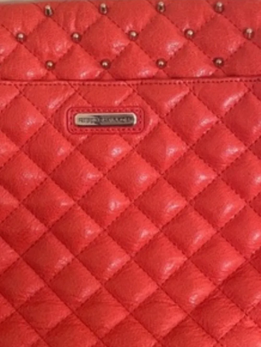 Rebecca Minkoff Coral Quilted Leather Shoulder Bag with Chain Strap